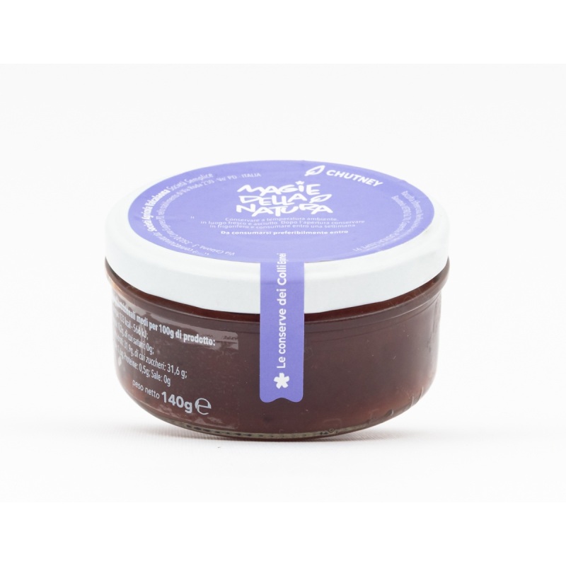 Chutney di fragole, vino rosso e spezie