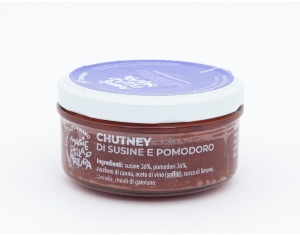 Plum and tomato chutney