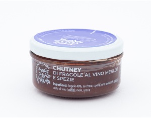 Strawberry and balsamic vinegar chutney