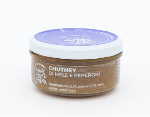 Apple and pepper chutney