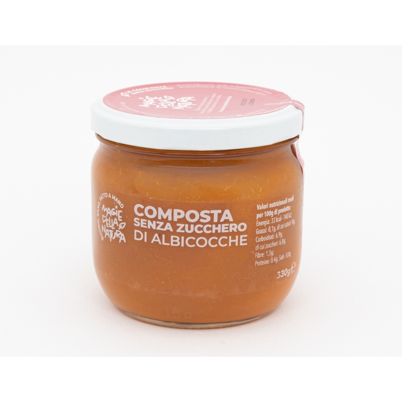Composta senza zucchero di albicocche