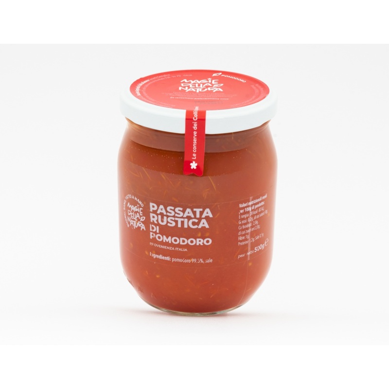 Rustic tomato puree