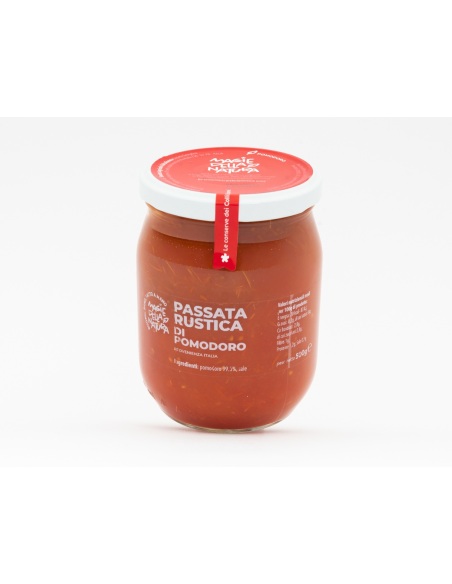 Rustic tomato puree