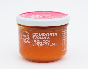 Pumpkin and grapefruit compote