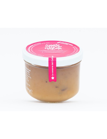 Composta di mele, miele e pistacchi