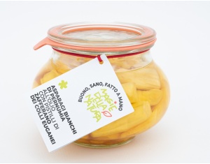 Asparagi di Pernumia all’olio con pistilli di zafferano dei colli