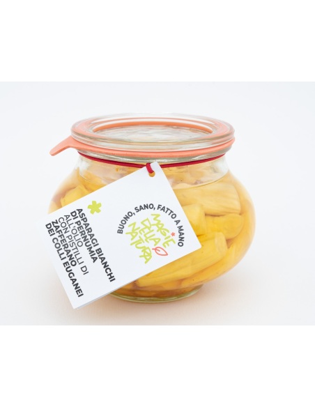 Asparagi di Pernumia all’olio con pistilli di zafferano dei colli