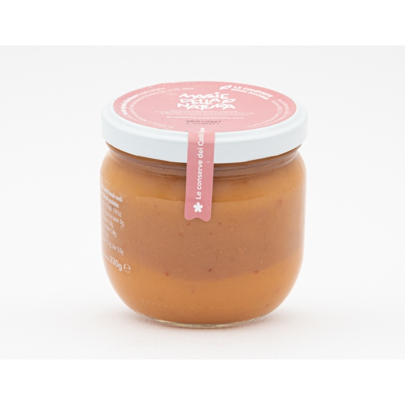 Sugar-free peach compote