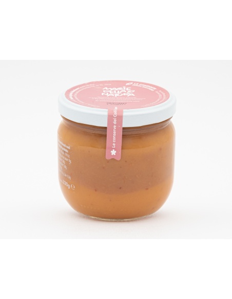 Sugar-free peach compote