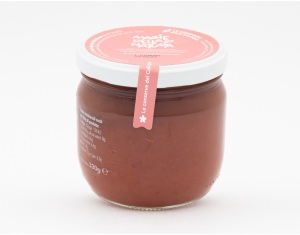 Sugar-free red plum compote 2