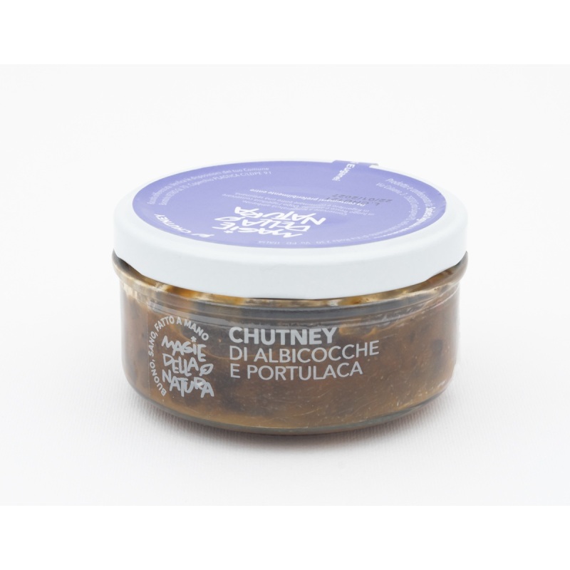 Chutney di albicocca e portulaca