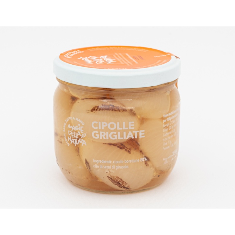 Cipolle grigliate sott'olio