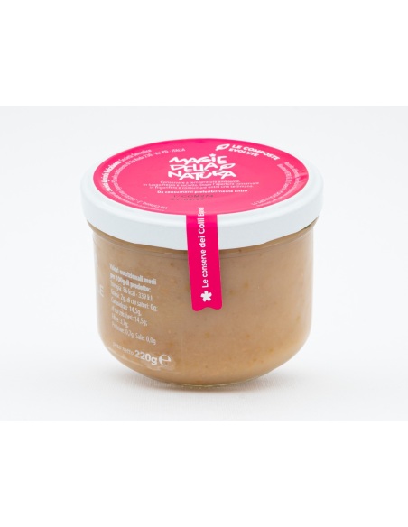 Pear, honey and hazelnut compote