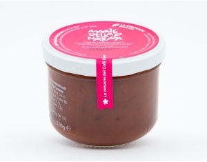 Peach and Karkadè compote 2