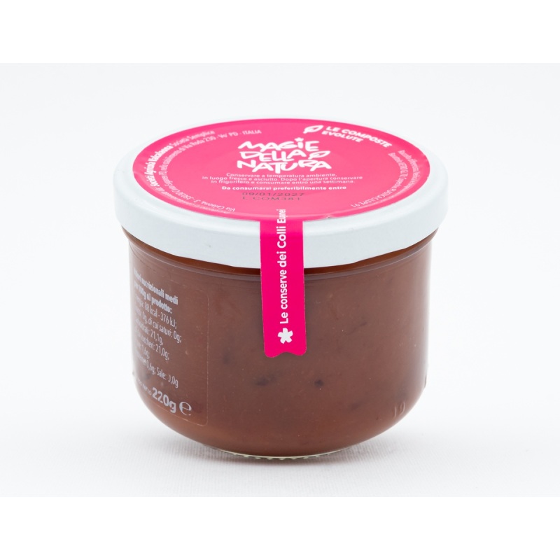 Composta di pesche e Karkadè