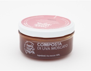 Sugar-free Moscato grape compote