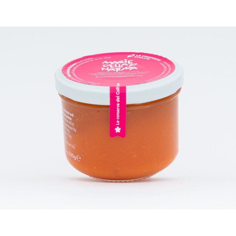 Pumpkin, carrot, orange compote