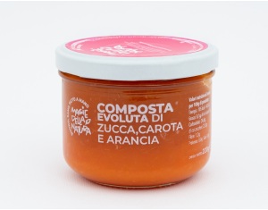 Pumpkin, carrot, orange compote