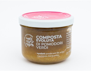 Green tomato compote