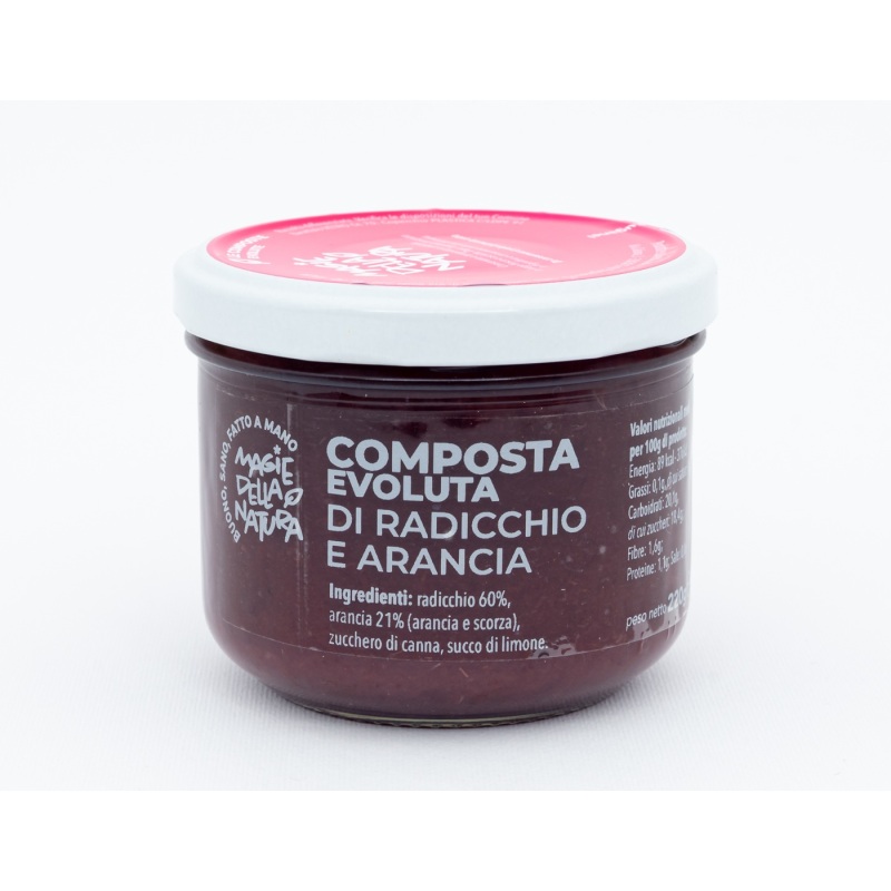 Composta di radicchio e arancia