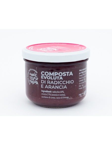 Composta di radicchio e arancia