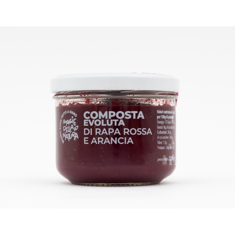 Beetroot and orange compote