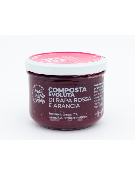 Beetroot and orange compote