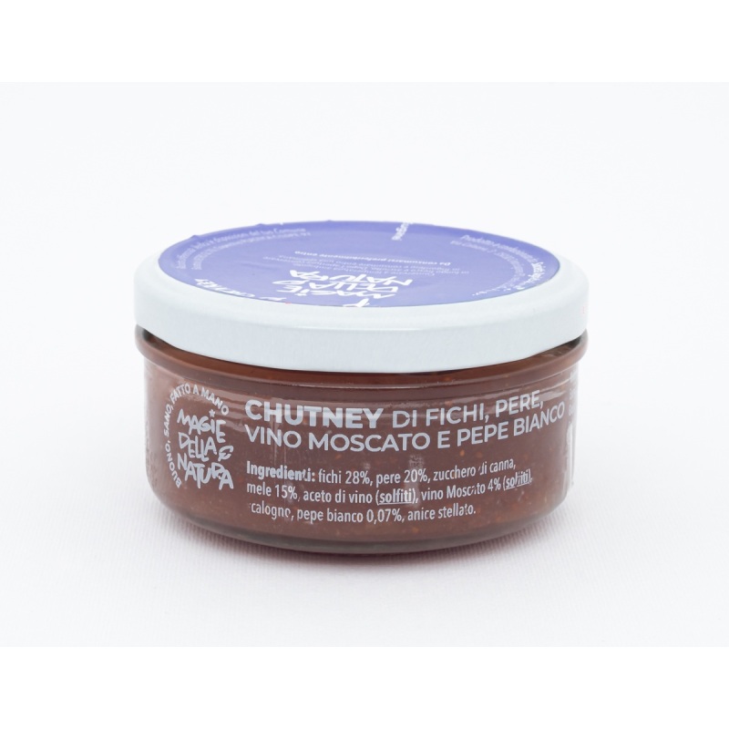 Chutney di fichi, pere e vino moscato
